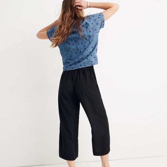 Madewell Huston Pull On Crop Pants - Picture 3 of 5
